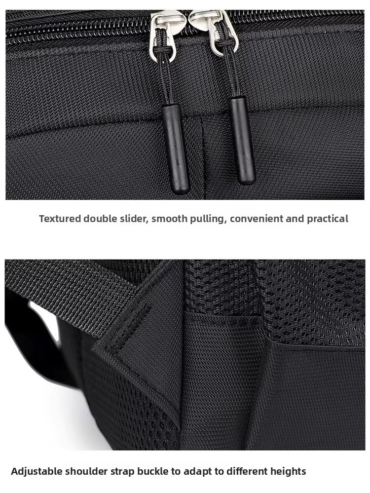 Water-Resistant Large Capacity Business Travel School Oxford Laptop Backpack product detail