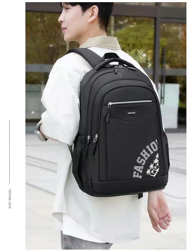 Water-Resistant Large Capacity Business Travel School Oxford Laptop Backpack product detail