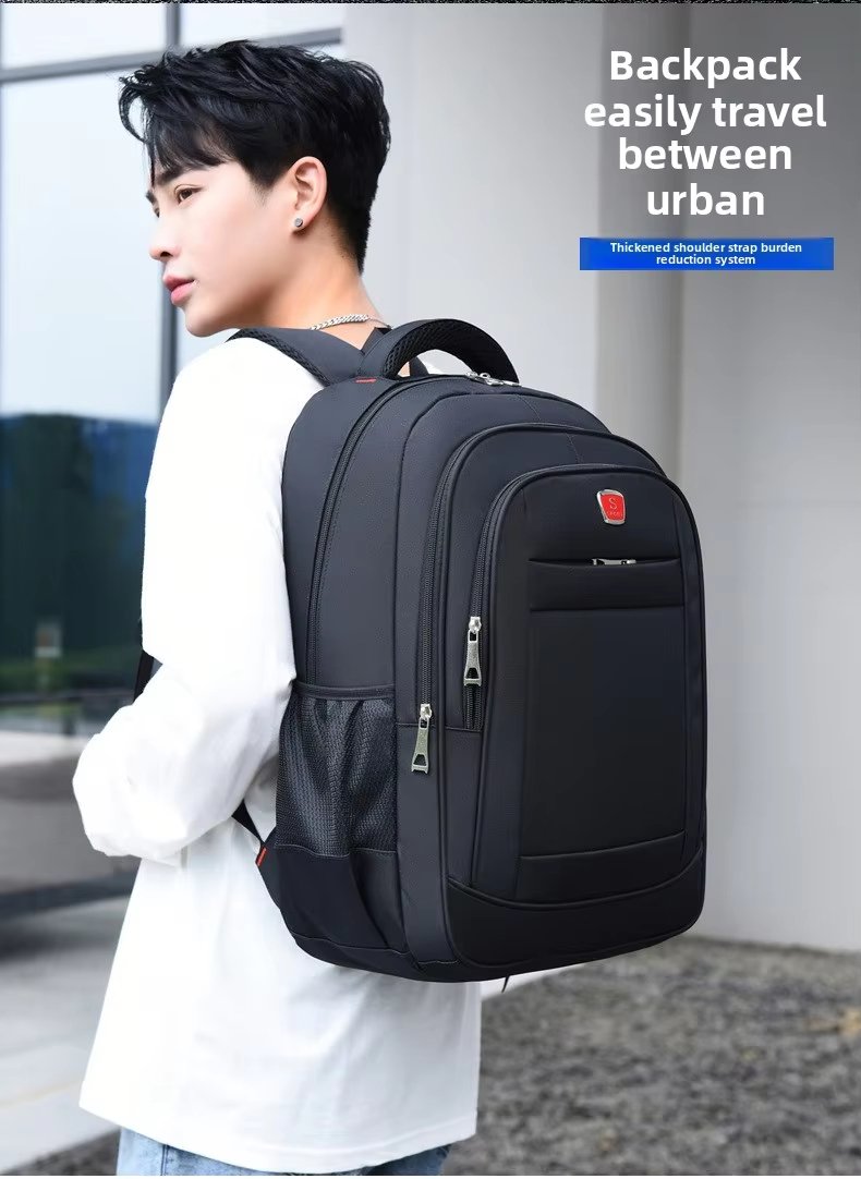 Water-Resistant Large Capacity Modern Travel School Oxford Laptop Backpack product detail