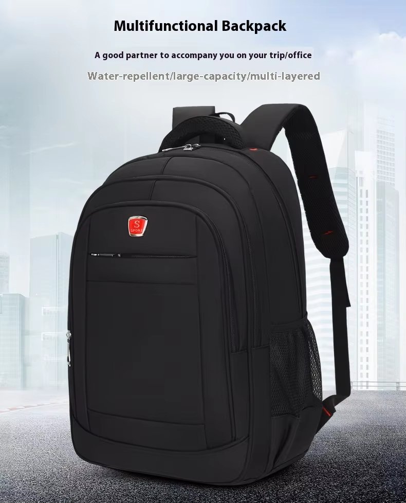 Water-Resistant Large Capacity Modern Travel School Oxford Laptop Backpack product detail