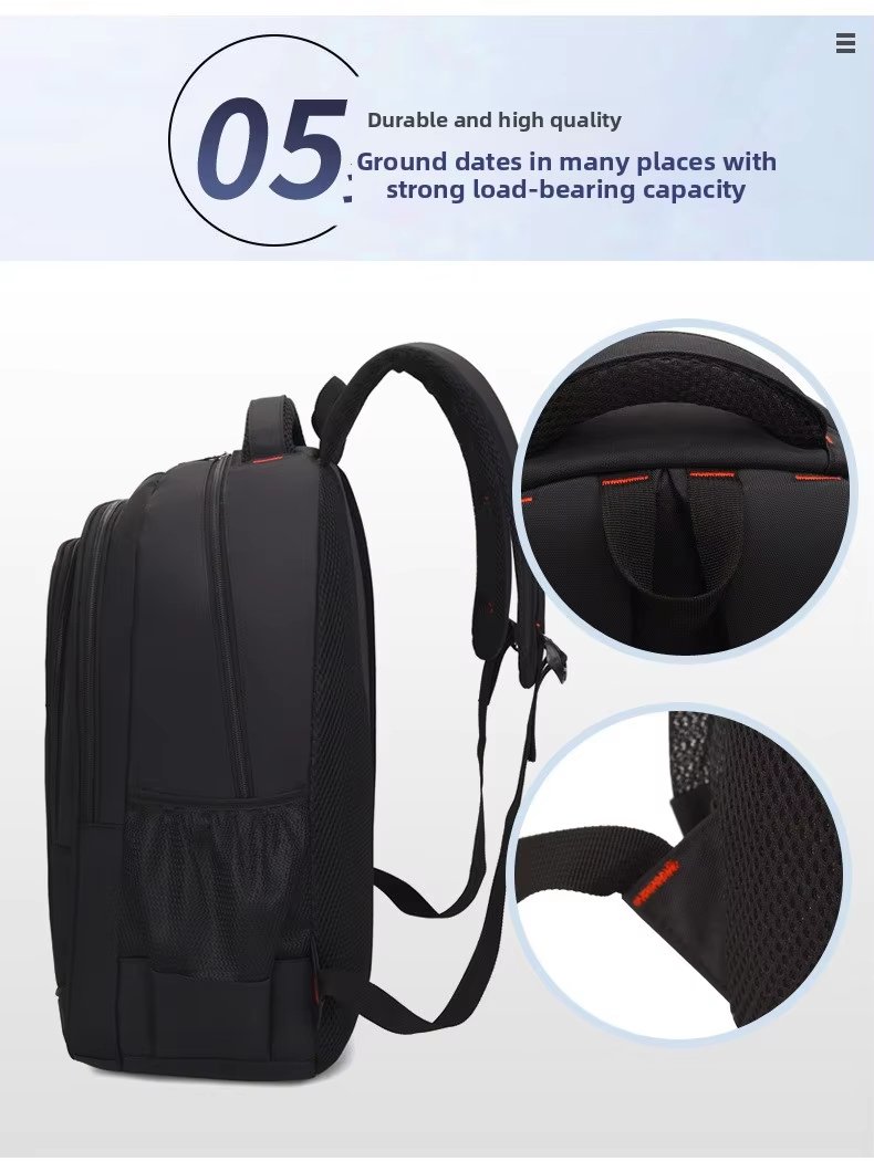 Water-Resistant Large Capacity Modern Travel School Oxford Laptop Backpack product detail