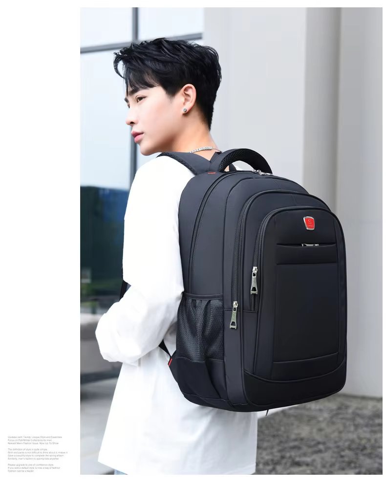 Water-Resistant Large Capacity Modern Travel School Oxford Laptop Backpack product detail