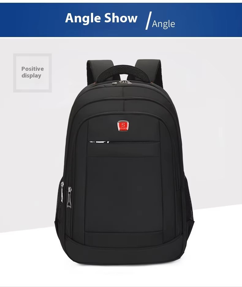 Water-Resistant Large Capacity Modern Travel School Oxford Laptop Backpack product detail