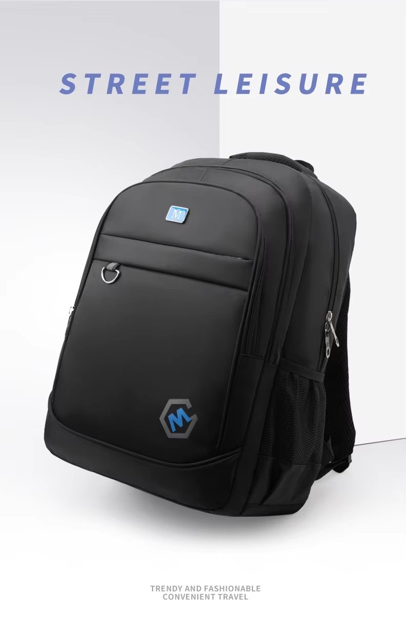 Water-Resistant Large Capacity Outdoor Business Travel Nylon Laptop Backpack product detail