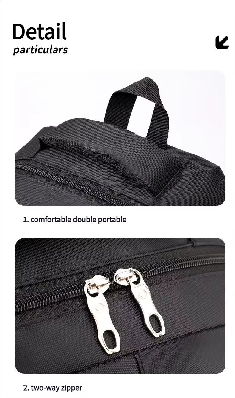 Water-Resistant Large Capacity Outdoor Business Travel Nylon Laptop Backpack product detail