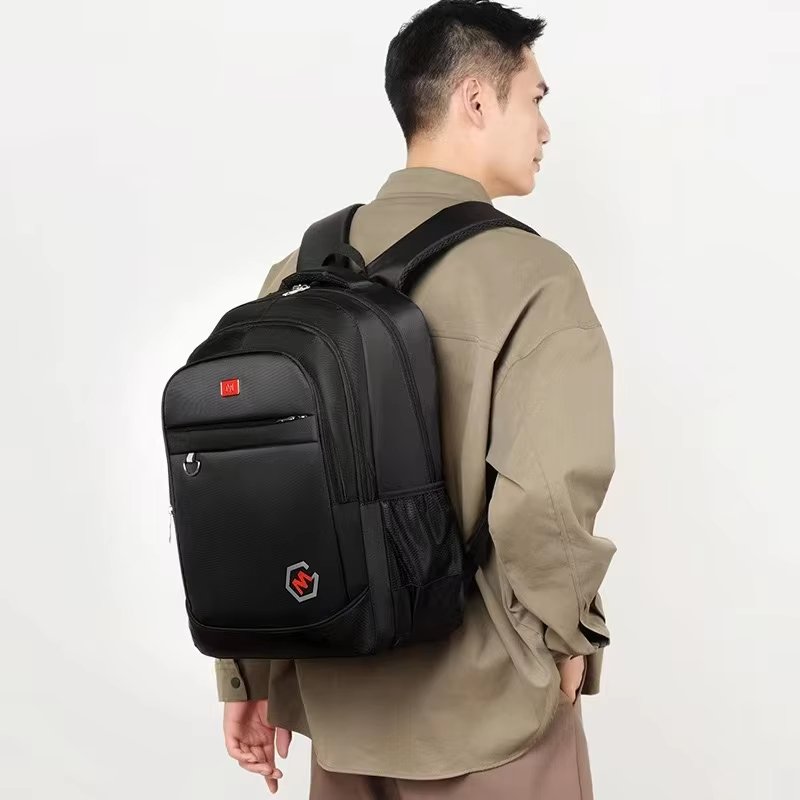 Water-Resistant Large Capacity Outdoor Business Travel Nylon Laptop Backpack product detail