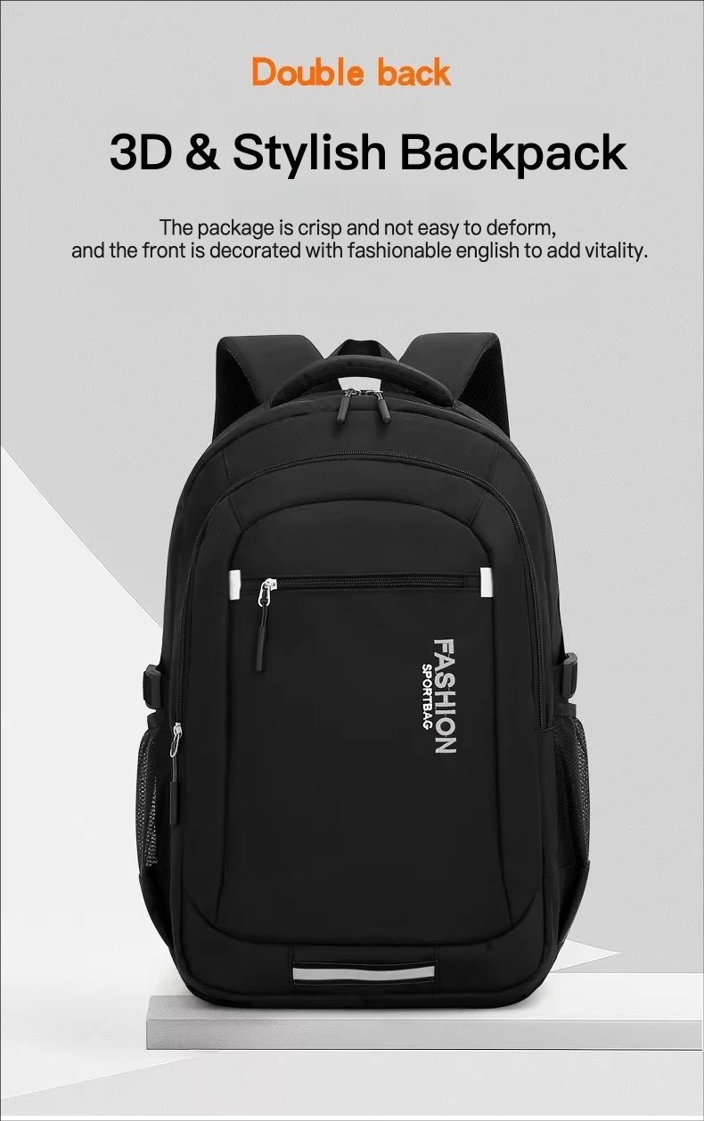 Factory Direct Large Capacity Waterproof Anti-Theft Laptop Backpack For Business Leisure Travel College Student Schoolbag detail image