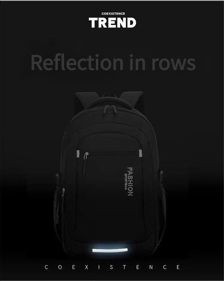 Factory Direct Large Capacity Waterproof Anti-Theft Laptop Backpack For Business Leisure Travel College Student Schoolbag detail image