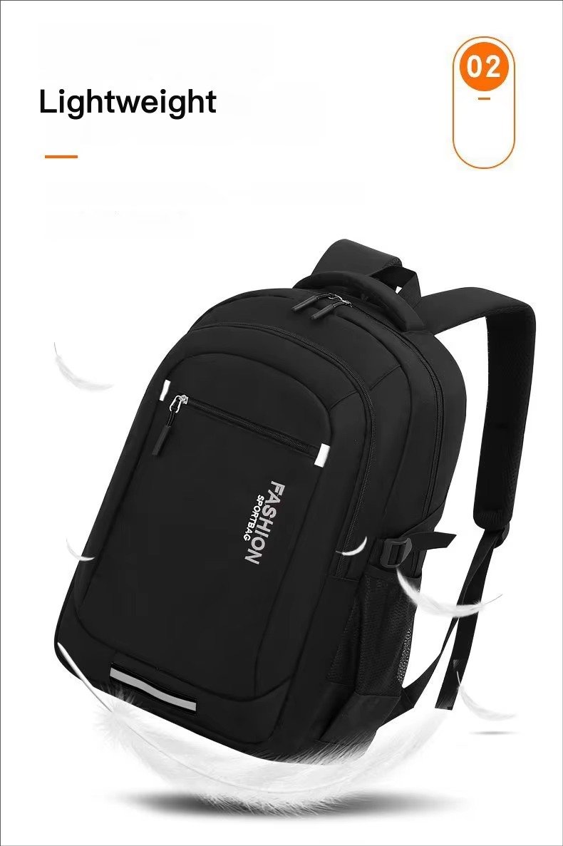 Factory Direct Large Capacity Waterproof Anti-Theft Laptop Backpack For Business Leisure Travel College Student Schoolbag detail image