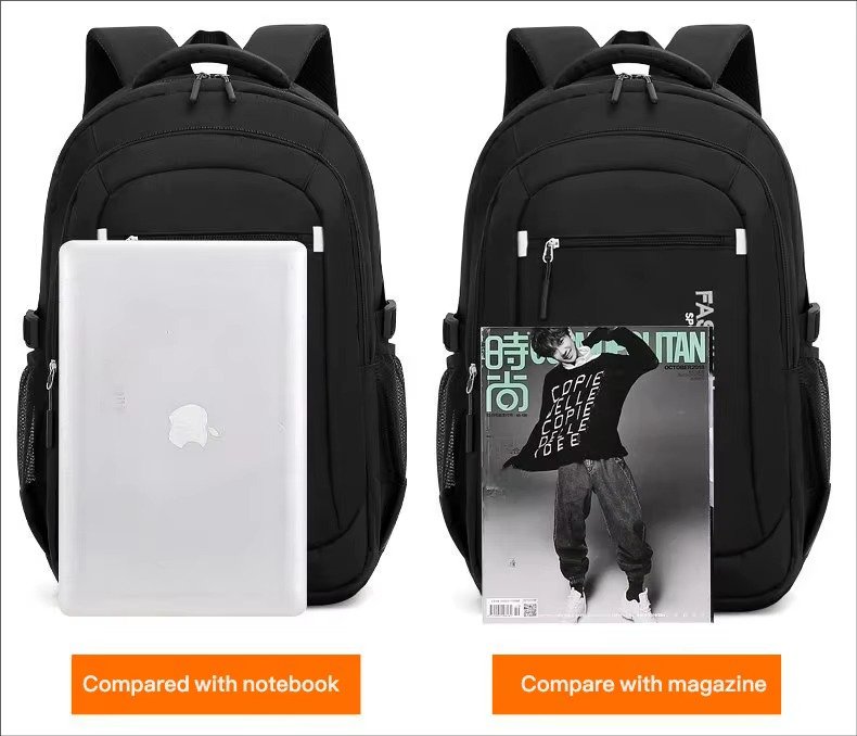 Factory Direct Large Capacity Waterproof Anti-Theft Laptop Backpack For Business Leisure Travel College Student Schoolbag detail image