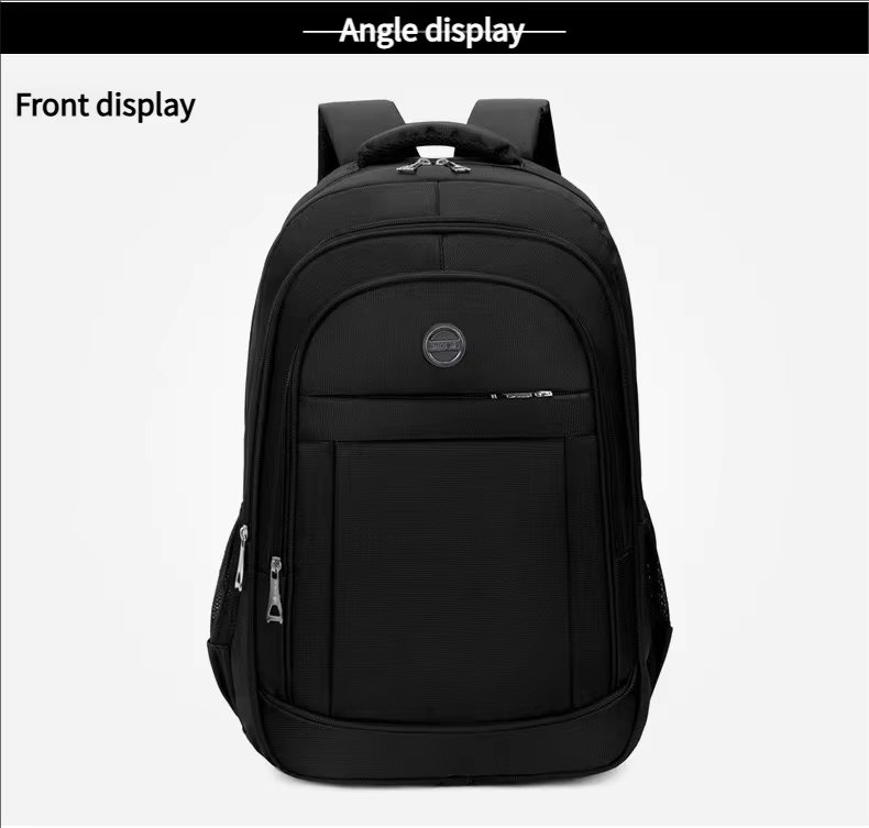 Water-Resistant Large Capacity Modern Business School Oxford Laptop Backpack product detail