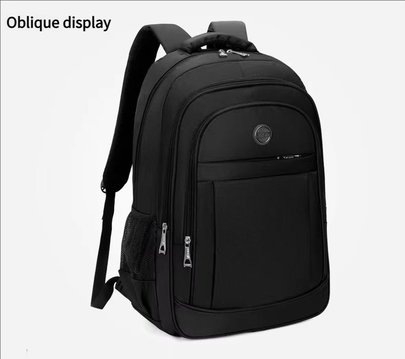 Water-Resistant Large Capacity Modern Business School Oxford Laptop Backpack product detail