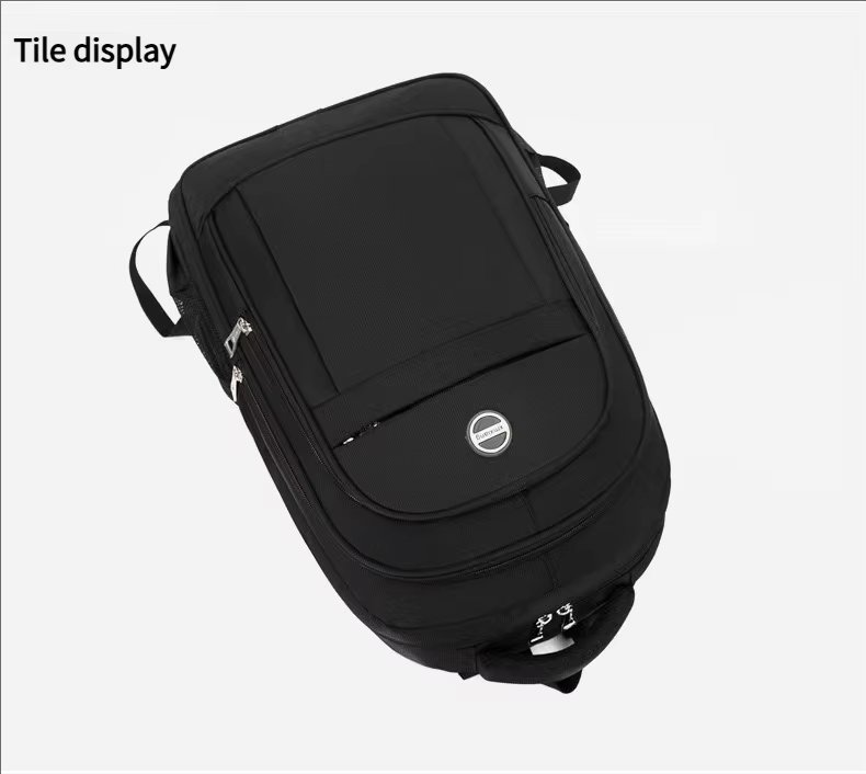 Water-Resistant Large Capacity Modern Business School Oxford Laptop Backpack product detail