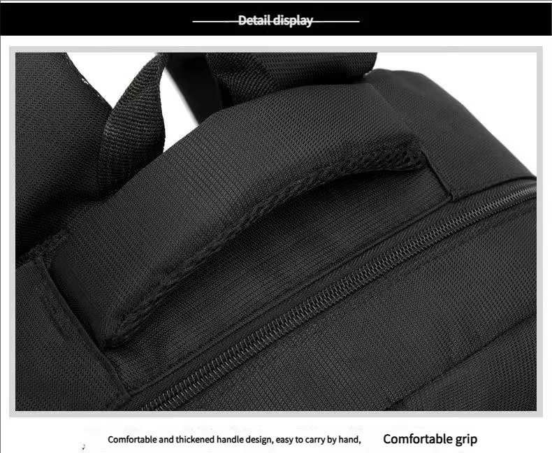 Water-Resistant Large Capacity Modern Business School Oxford Laptop Backpack product detail