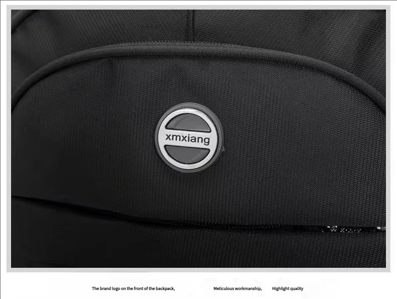 Water-Resistant Large Capacity Modern Business School Oxford Laptop Backpack product detail