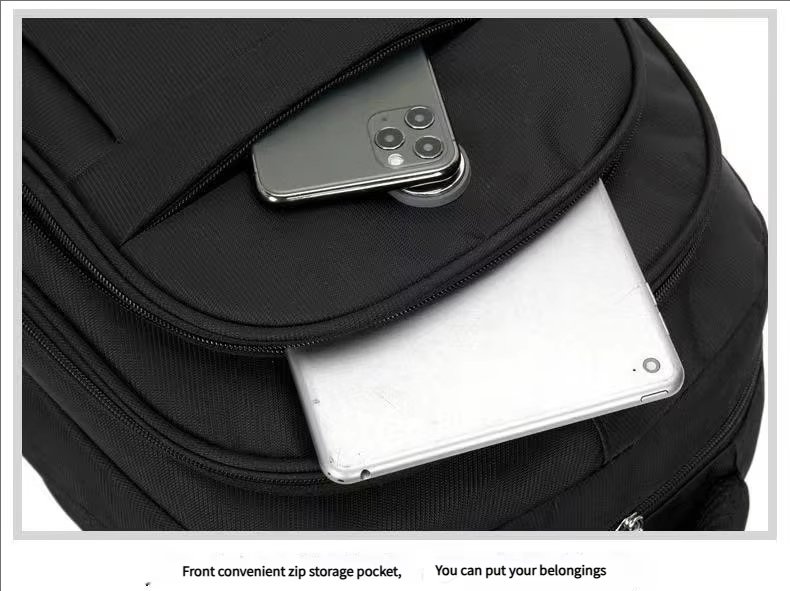 Water-Resistant Large Capacity Modern Business School Oxford Laptop Backpack product detail