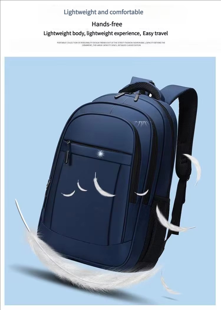 Anti-Theft Water-Resistant Business Travel School Oxford Laptop Backpack product detail