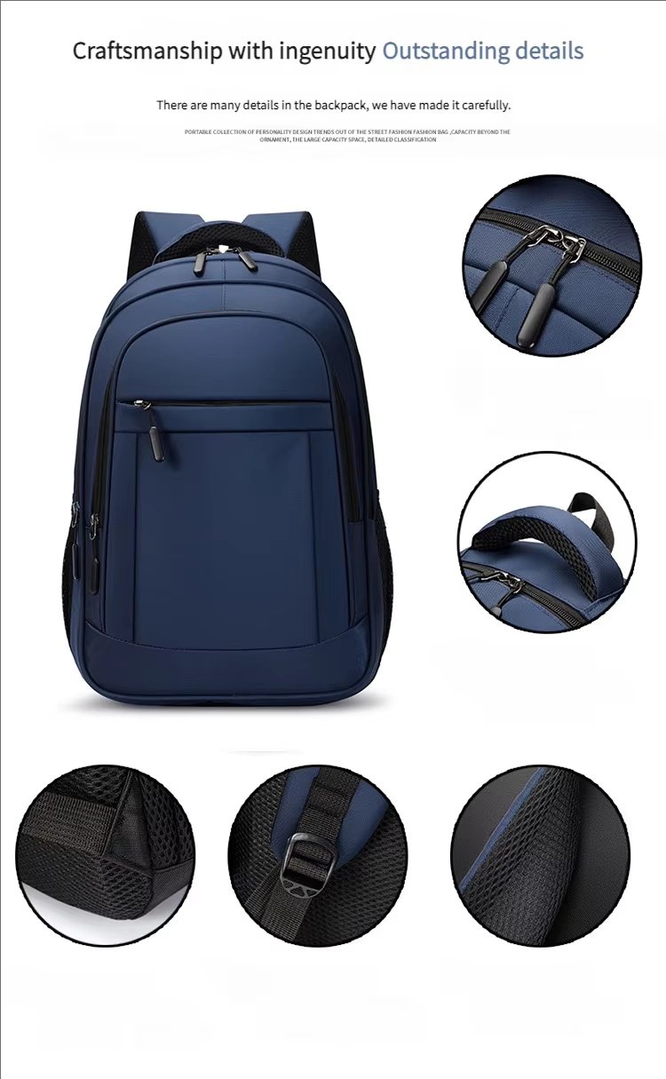 Anti-Theft Water-Resistant Business Travel School Oxford Laptop Backpack product detail