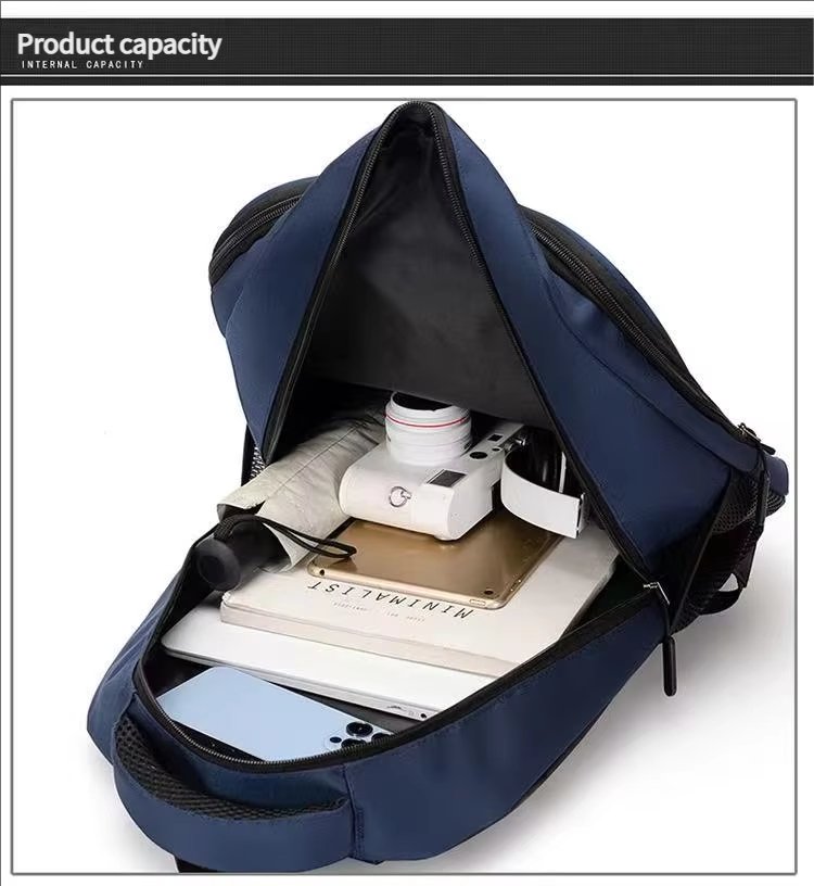 Anti-Theft Water-Resistant Business Travel School Oxford Laptop Backpack product detail