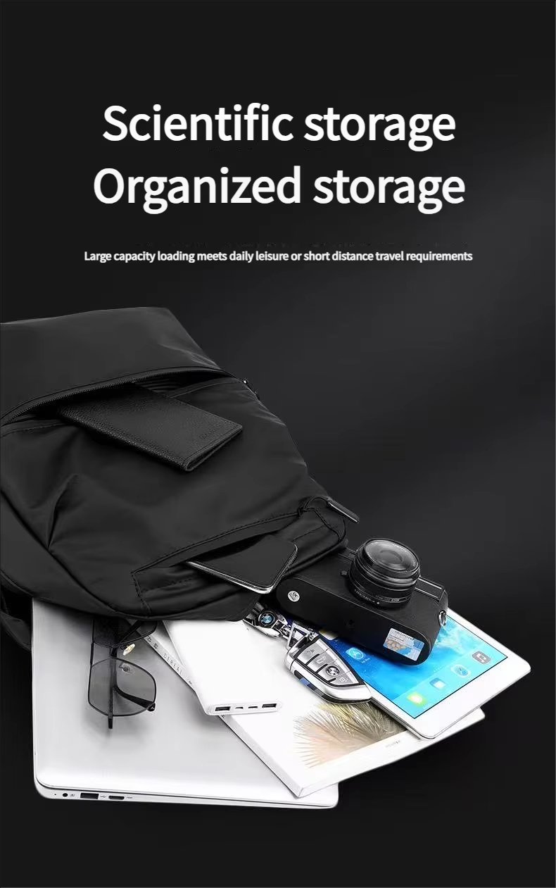 Water-Resistant Large Capacity Modern Outdoor Business Oxford Laptop Backpack product detail
