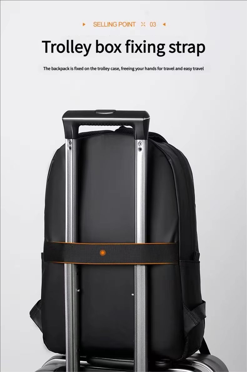 Water-Resistant Large Capacity Modern Outdoor Business Oxford Laptop Backpack product detail