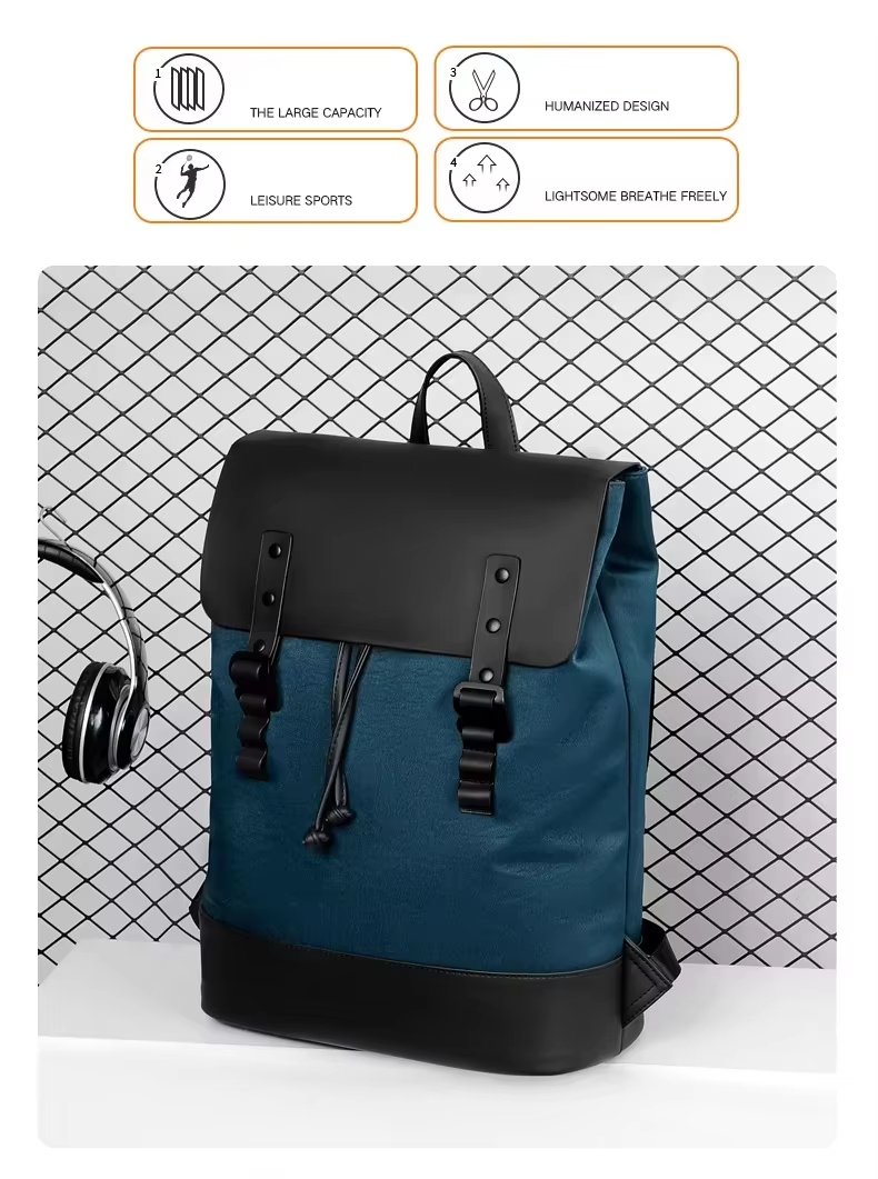 Anti-Theft Water-Resistant Large Capacity Business Travel Oxford Laptop Backpack product detail