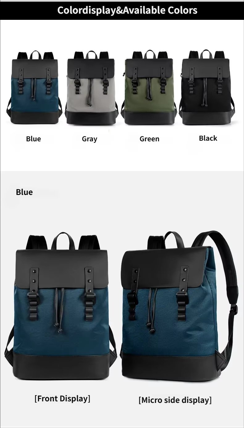 Anti-Theft Water-Resistant Large Capacity Business Travel Oxford Laptop Backpack product detail