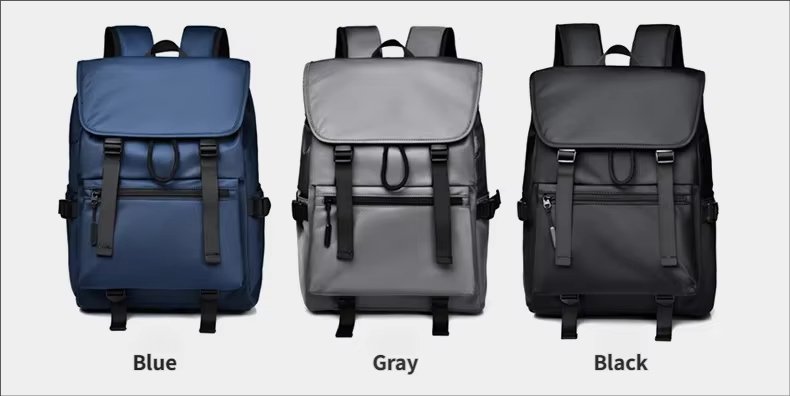 Water-Resistant Large Capacity Lightweight Business Travel Oxford Laptop Backpack product detail