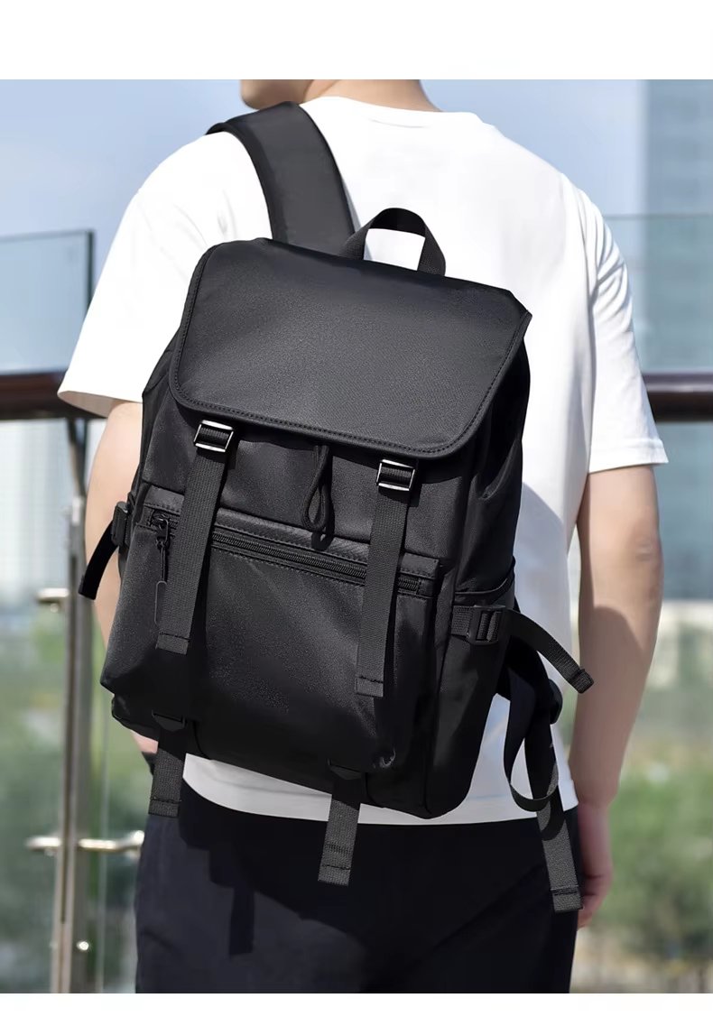 Water-Resistant Large Capacity Lightweight Business Travel Oxford Laptop Backpack product detail