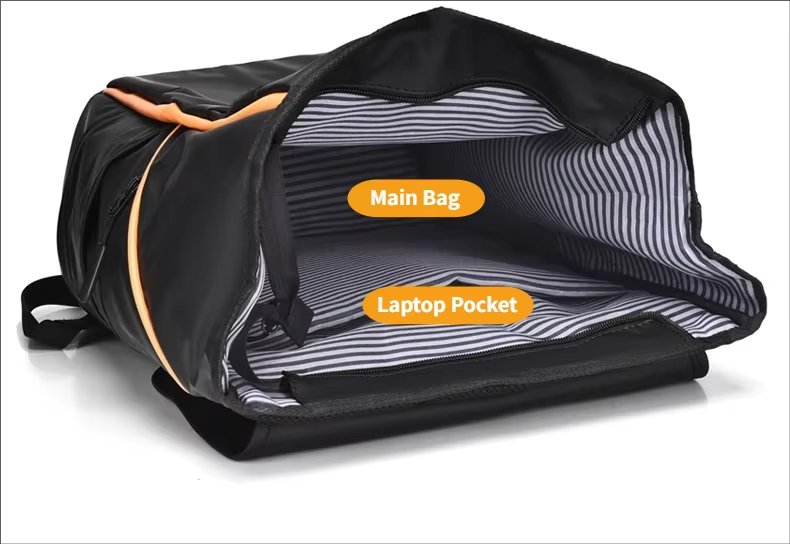 Water-Resistant Large Capacity Outdoor Business Travel Oxford Laptop Backpack product detail