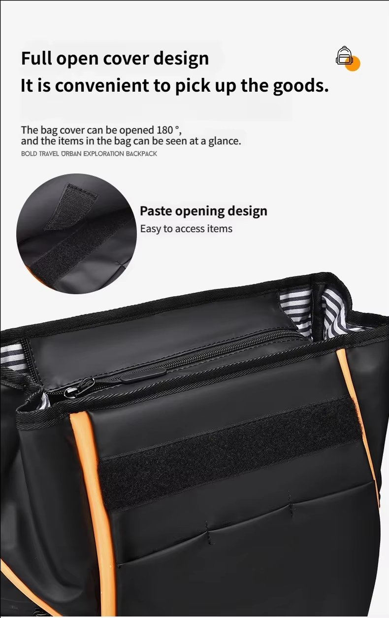 Water-Resistant Large Capacity Outdoor Business Travel Oxford Laptop Backpack product detail