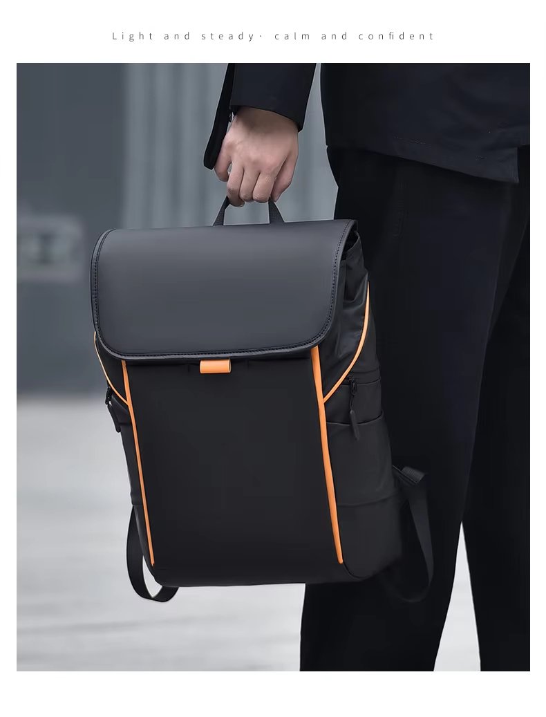 Water-Resistant Large Capacity Outdoor Business Travel Oxford Laptop Backpack product detail