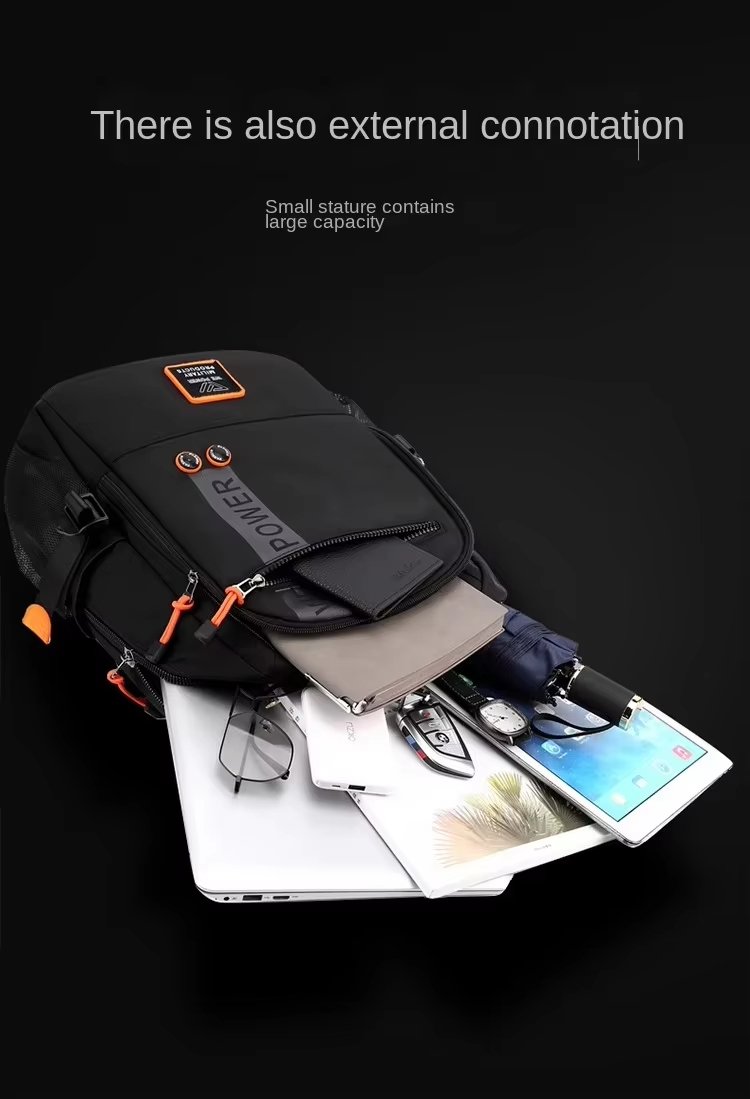 Water-Resistant Outdoor School Casual Nylon Laptop Backpack product detail
