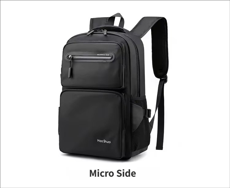 Anti-Theft Water-Resistant Large Capacity Business Travel Nylon Laptop Backpack product detail