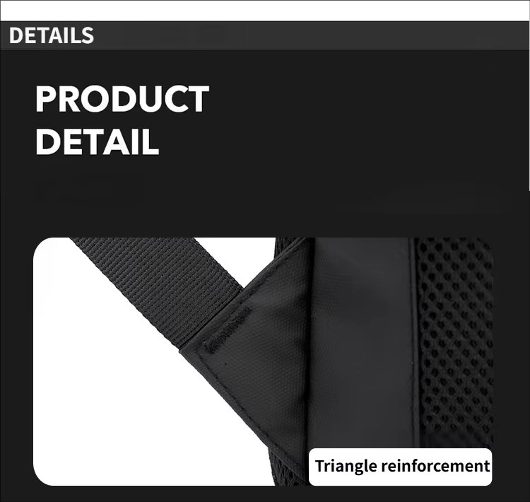 Anti-Theft Water-Resistant Large Capacity Business Travel Nylon Laptop Backpack product detail