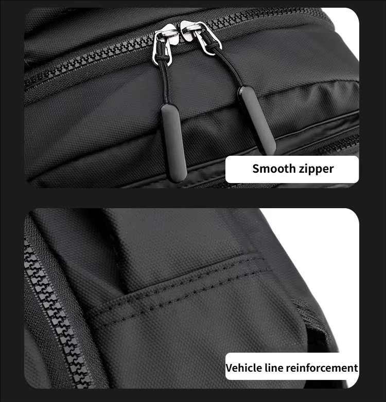 Anti-Theft Water-Resistant Large Capacity Business Travel Nylon Laptop Backpack product detail