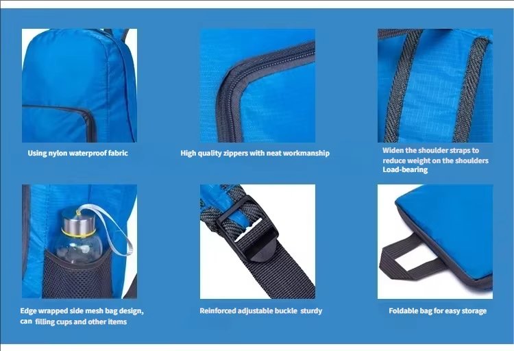 Waterproof Oxford Softback Trekking Backpack detail image