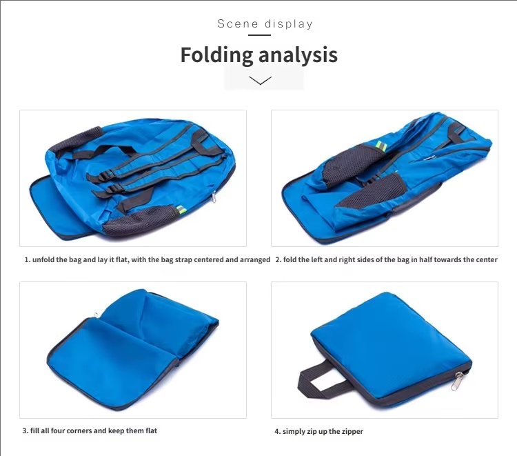 Waterproof Oxford Softback Trekking Backpack detail image