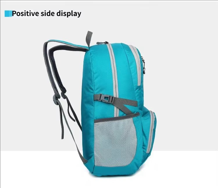 Waterproof Nylon Foldable Trekking Backpack detail image