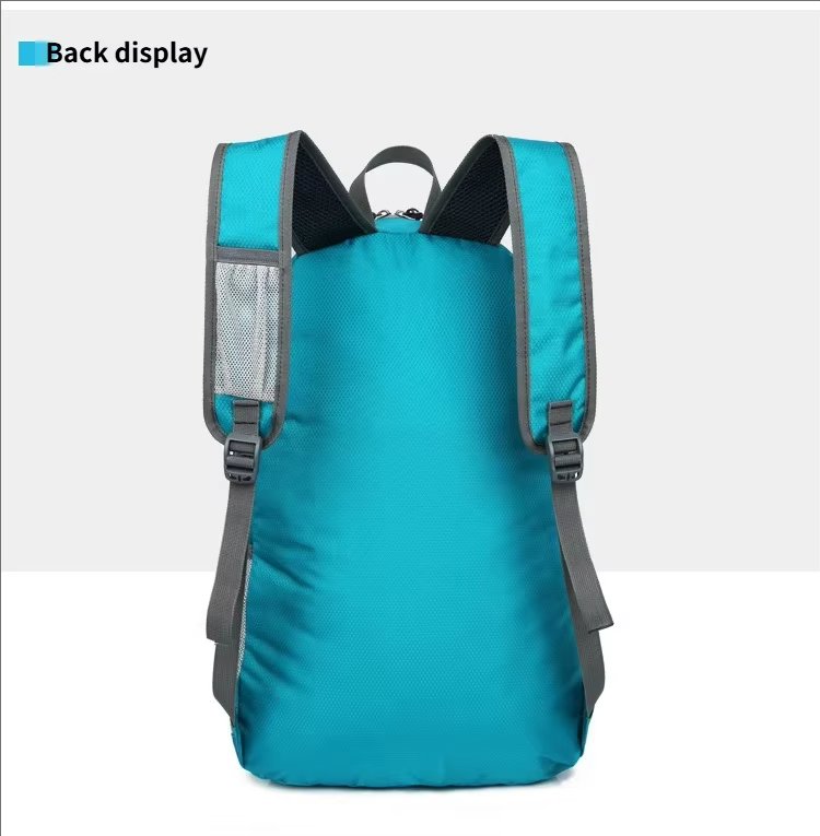 Waterproof Nylon Foldable Trekking Backpack detail image