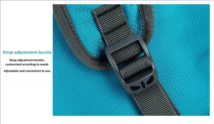 Waterproof Nylon Foldable Trekking Backpack detail image