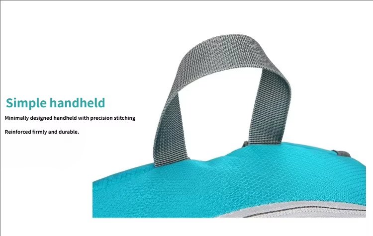 Waterproof Nylon Foldable Trekking Backpack detail image