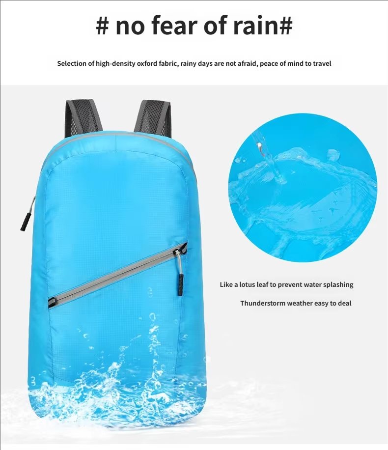 Waterproof Nylon Softback Trekking Backpack detail image