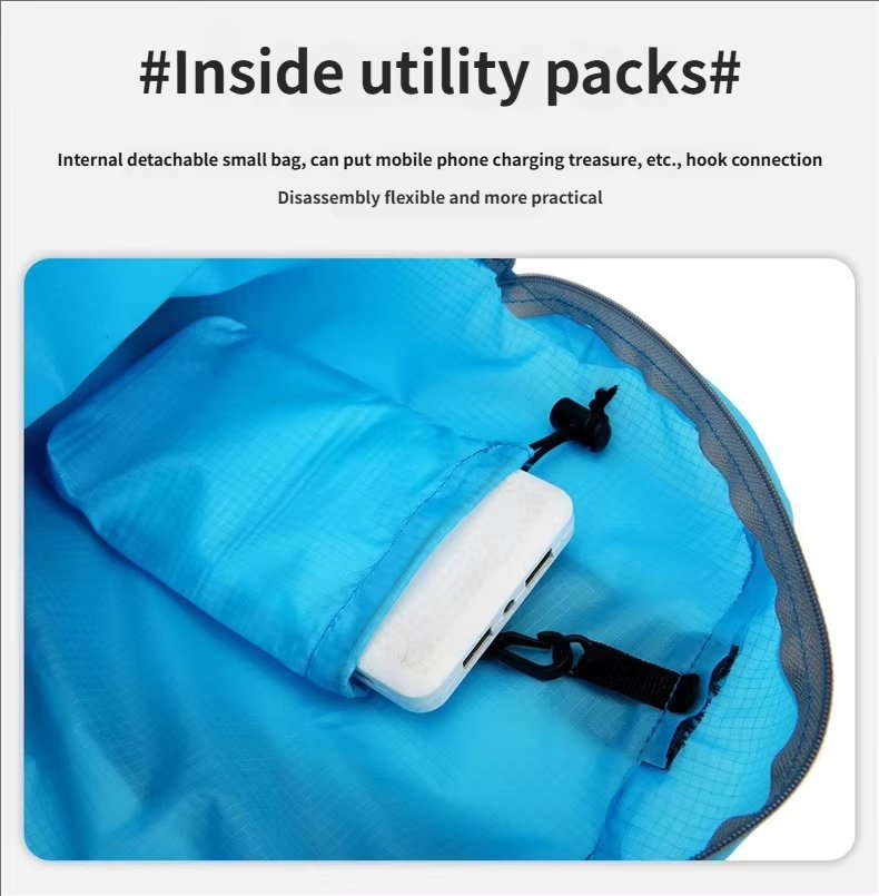 Waterproof Nylon Softback Trekking Backpack detail image