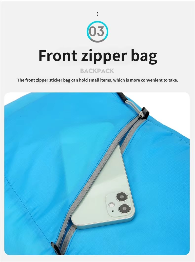 Waterproof Nylon Softback Trekking Backpack detail image