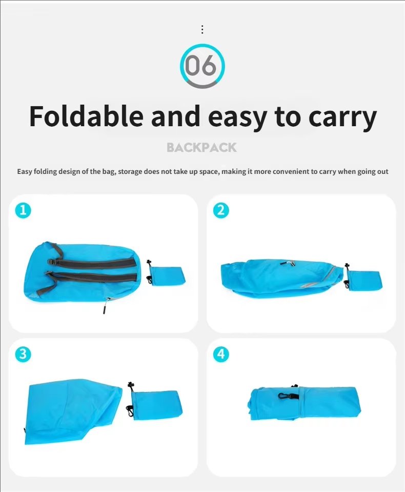 Waterproof Nylon Softback Trekking Backpack detail image