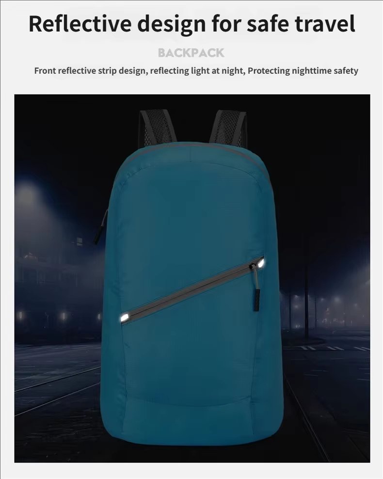 Waterproof Nylon Softback Trekking Backpack detail image