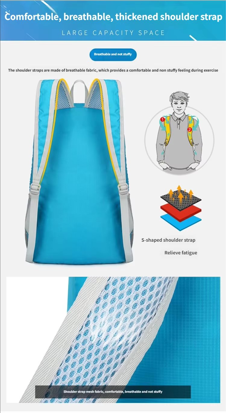 Camping Nylon Outdoor Backpack 54 detail image