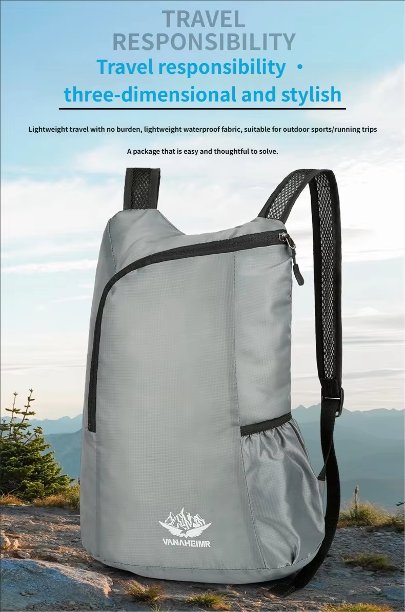 Softback Waterproof Nylon Trekking Backpack detail image