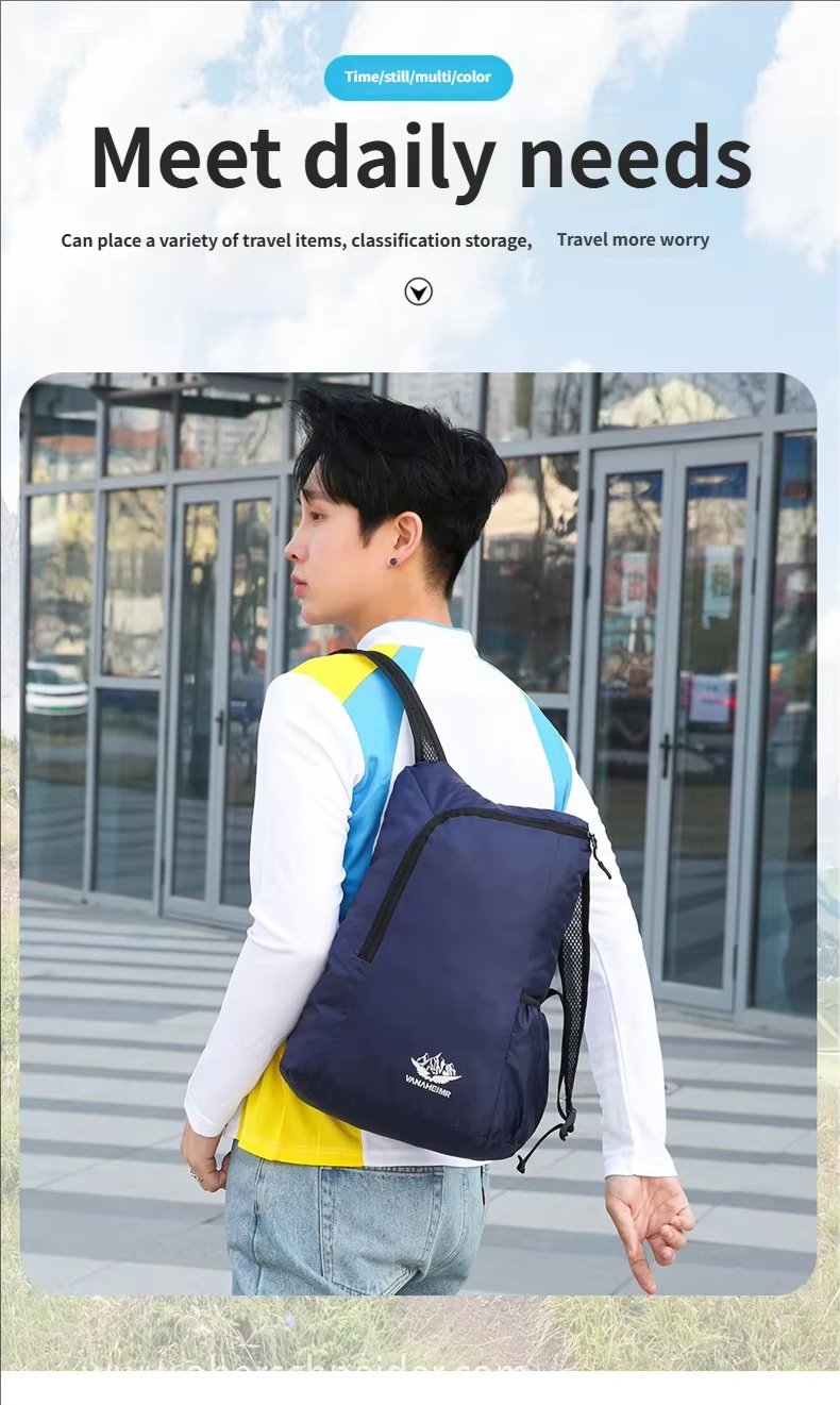 Softback Waterproof Nylon Trekking Backpack detail image